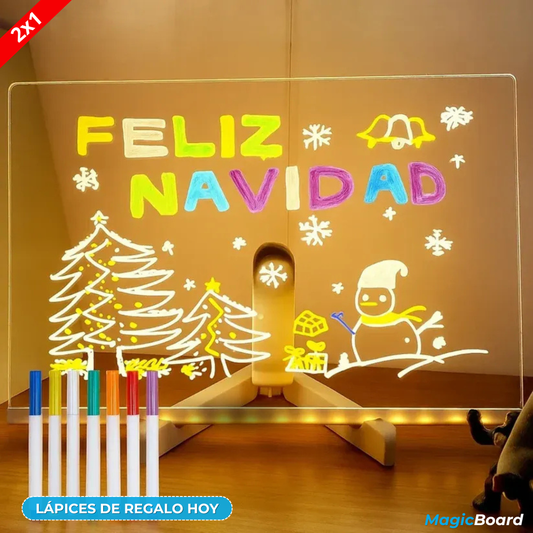Pizarra Mágica | El Mejor Regalo para Navidad (Lleva 2 paga 1)