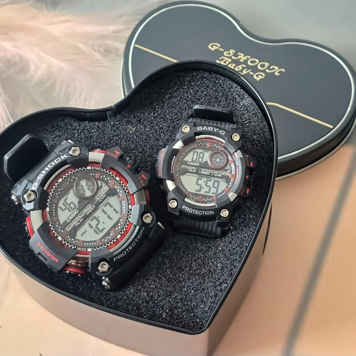 Relojes  CASIO G-SHOCK PAREJA