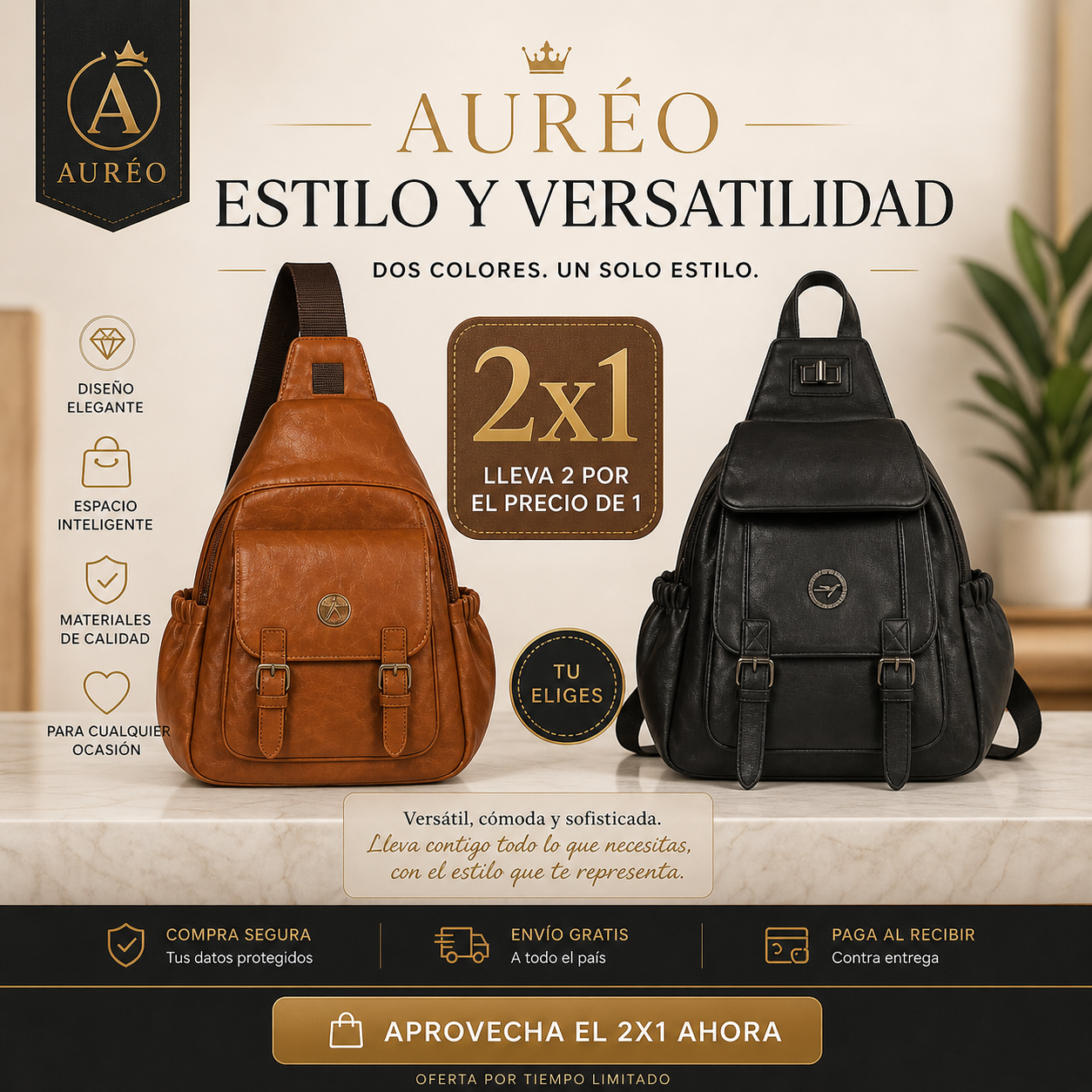 Duplica tu estilo con Auréo (2x1 exclusivo)