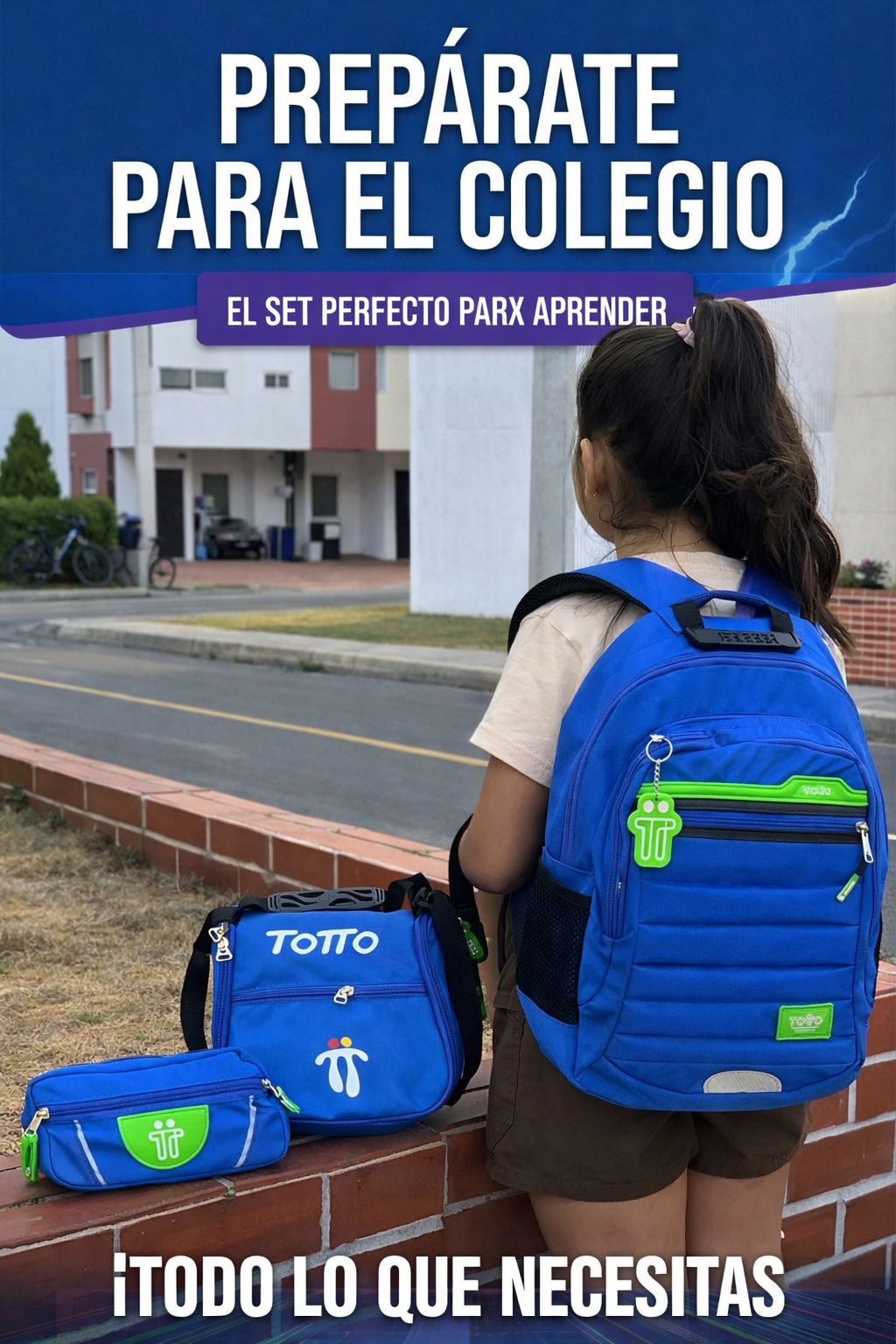 LLEGÓ EL KIT COLEGIAL MORRAL + LONCHERA TERMICA + CARTUCHERA!