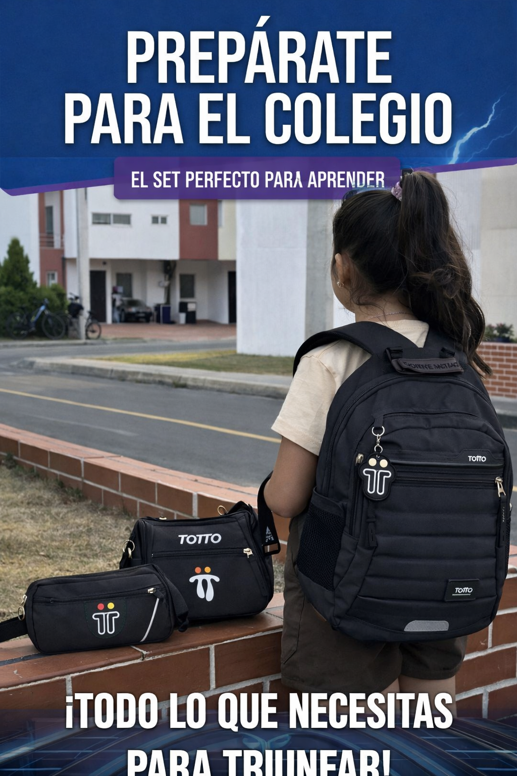 LLEGÓ EL KIT COLEGIAL MORRAL + LONCHERA TERMICA + CARTUCHERA!