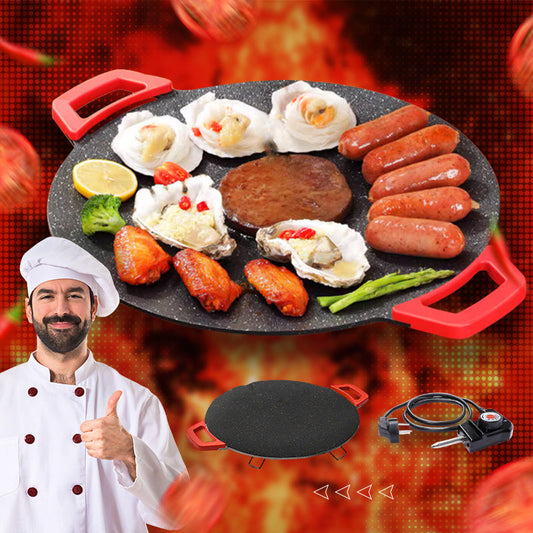 Bandeja eléctrica antiadherente para hornear